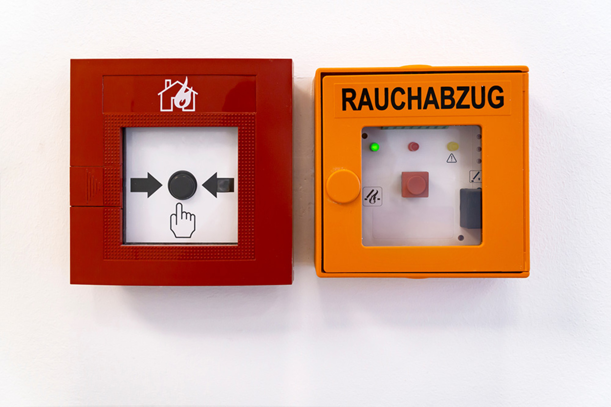 Rauchwärme­abzug bei Oswald & Menges GmbH in Miltenberg